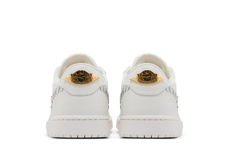 Jordan 1 Low Method of Make Sail Metallic Gold (Women's)