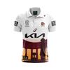 NRL Brisbane Broncos Womens Rugby T-Shirt Polo Tank Top Kids Sports Casual Shirt