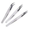 Handle Stainless Tweezers Antistatic For Watch Hands Installation Work