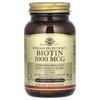 Solgar, Biotin, 1,000 Mcg, 250 Veggie Capsules