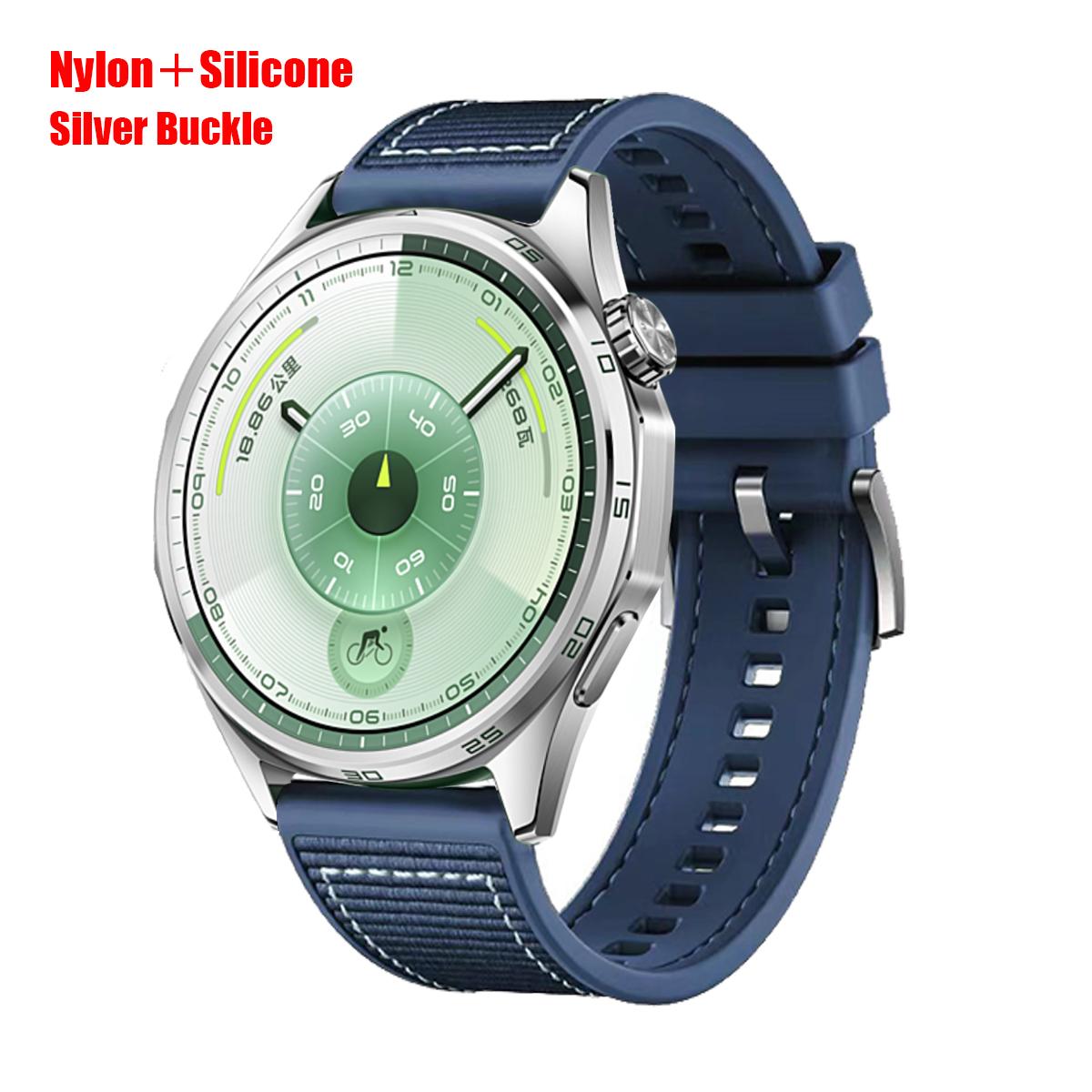 

22-мм ремешок для Xiaomi Watch S4 sport S3 S2 46 мм S1 pro/color 2 Композитный силиконовый браслет HUAWEI Watch GT6 5 4 Замена 22MM Universal