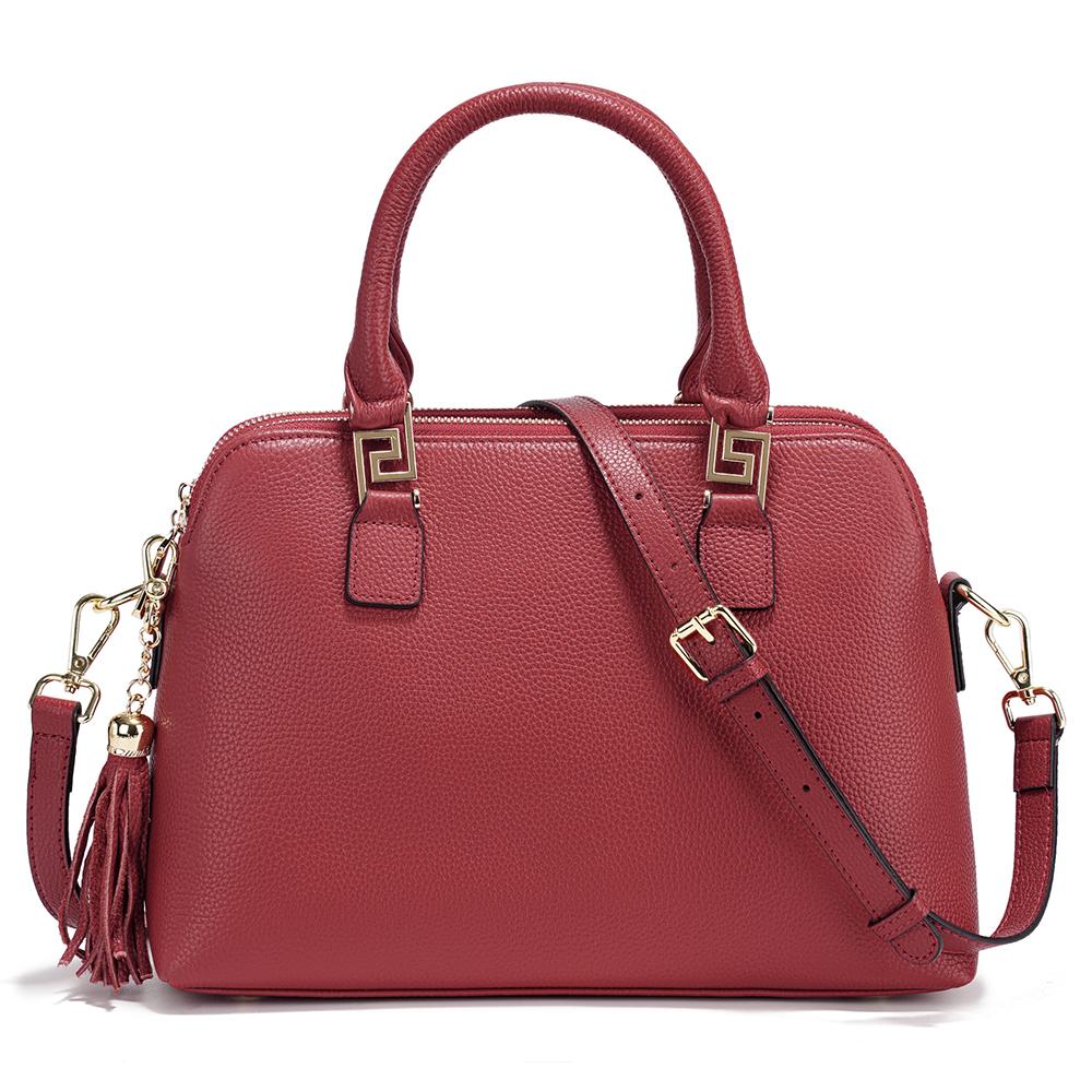 Zency 2025 Women 100% Genuine Leather Shoulder Bag Ladies Crossbody Bag