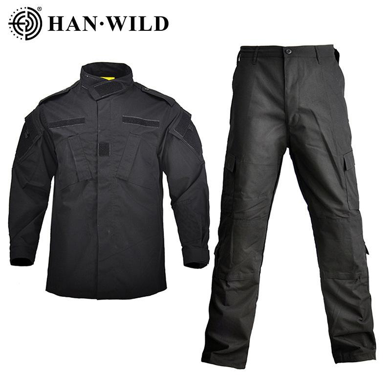 Set di tute da allenamento per persona reale Hanye Outdoor Suit L colore nero della cenere