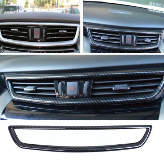 For Nissan Murano 2015-2024 Dashboard center Air Vent Trim Carbon fiber Kit