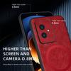 For Honor 100 100 Pro PU Leather Magnetic Ring Soft Edge Anti-Drop Anti-Fingerprint Phone Case
