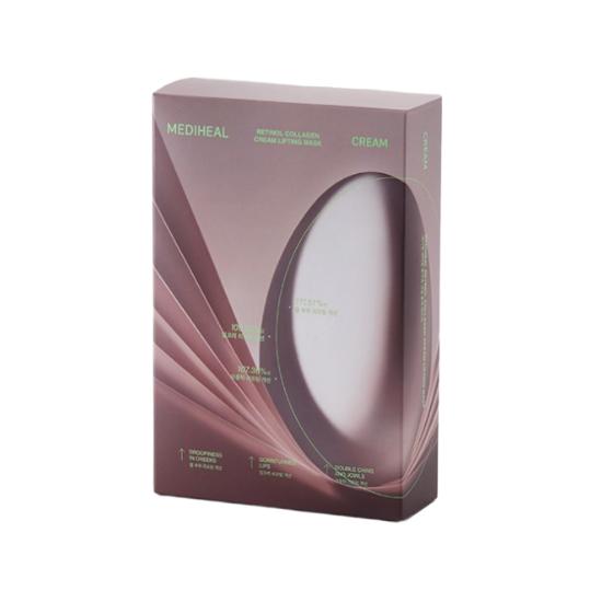 

MEDIHEAL Retinol Collagen Cream Contour Mask Firming & Anti-Aging Sheet Mask 30ml x 10 Sheets