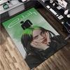 Billie Eilish Album Rug Carpet Office Decorative Carpet For Living Room Bedroom Door Mat Floor Rug Computer Chair Area Rug