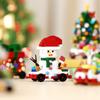 Christmas Train Micro Building Blocks Toys For Children Birthday Xmas Gifts Christmas Diamond Blocks Kids Toys Diy