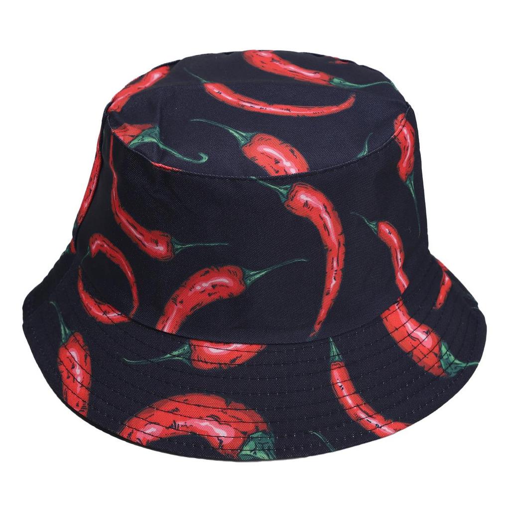 2026 Lemon Pattern Reversible Bucket Hat for Men & Women – Summer Sun Protection