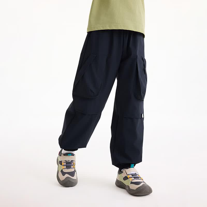 Boys' Large Pocket Cargo Jogger Pants