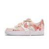 Nike Air Force 1 Abrasion Resistant Slip Resistant Low top Skateboard Shoes Women's Pink White DD8959-100(Team546-)