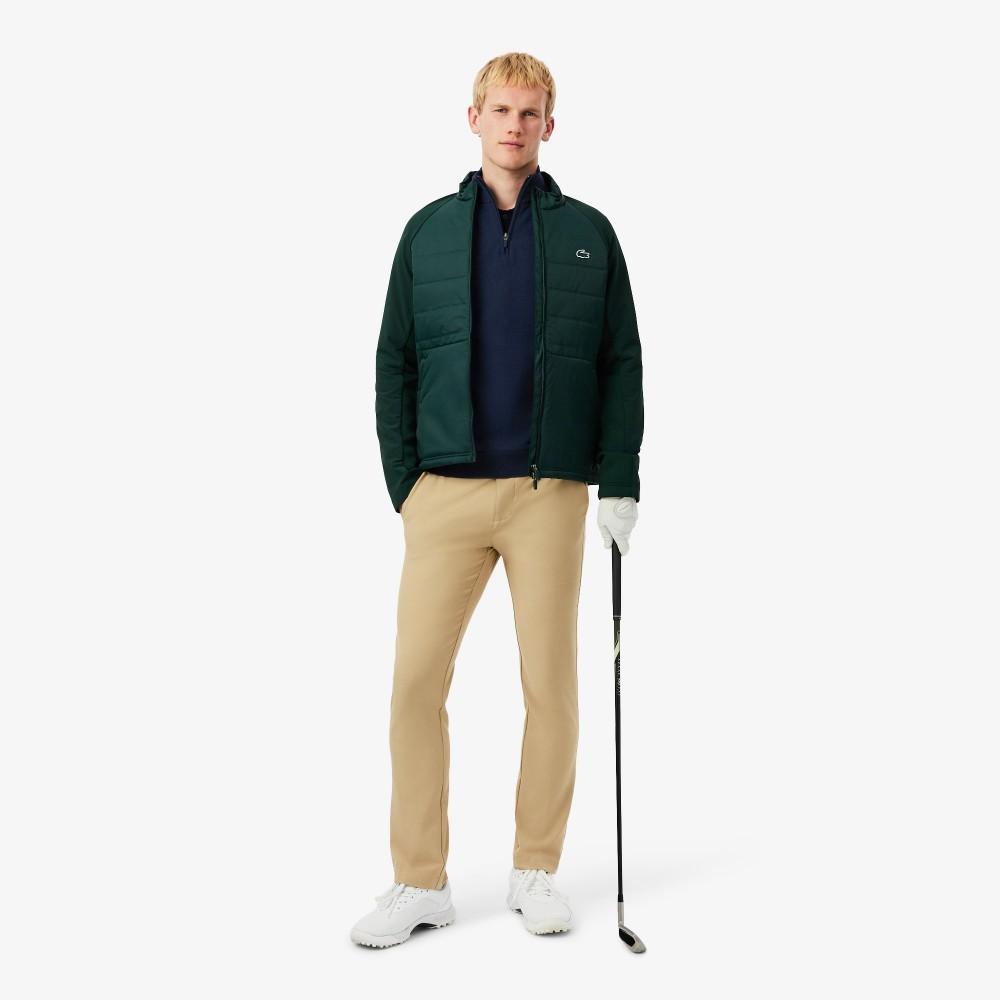 [lacoste] Men's Basic Golf Half-Zip Sweater AH4808-55N166
