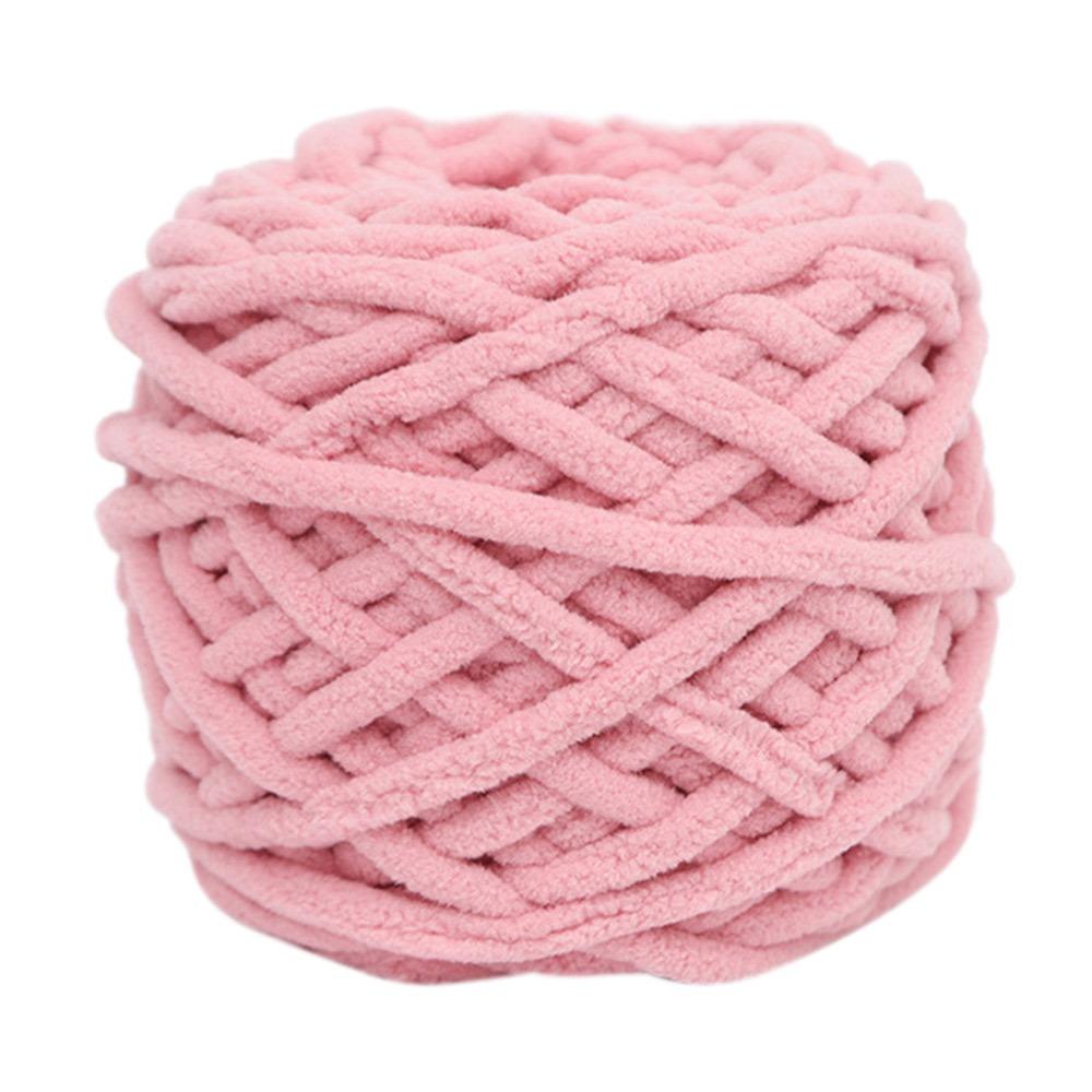 Soft Wool Crochet Yarn Knitting Braided Yarn DIY Woven Thread