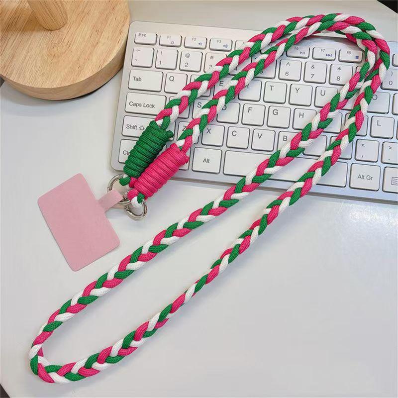 Candy Color Crossbody Phone Lanyard - Universal Neck Strap for Anti-Drop Protection