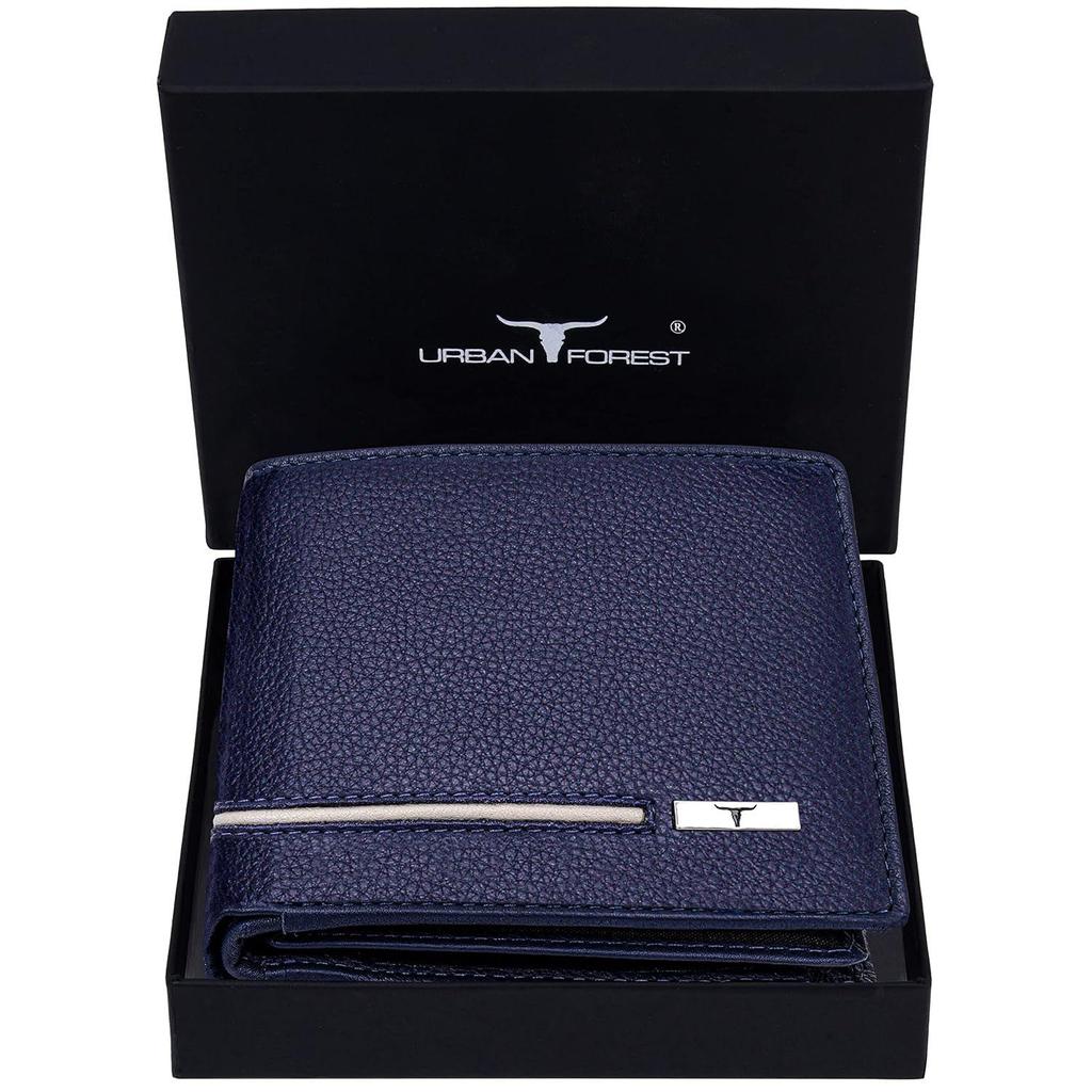 Stag Blue Sand Leather Wallet for Men