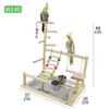 Hyack Cockatiel Toy, Bird Toy, Athletic, Swing, Perch, Multi-Function Bird Gym