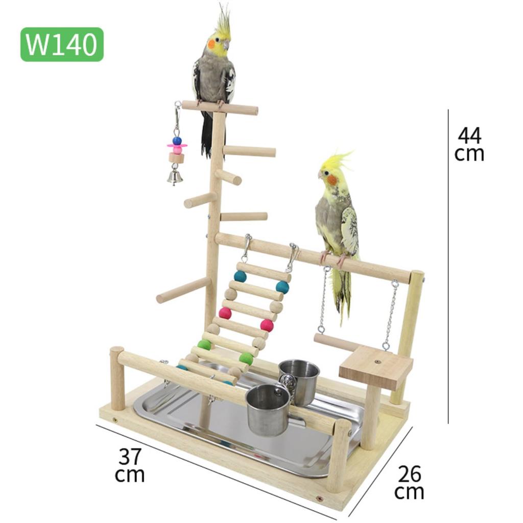 Hyack Cockatiel Toy, Bird Toy, Athletic, Swing, Perch, Multi-Function Bird Gym