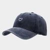 Retro Embroidery Love Baseball Hat Thin Sun Hat Casual Shade Hat  Outdoor