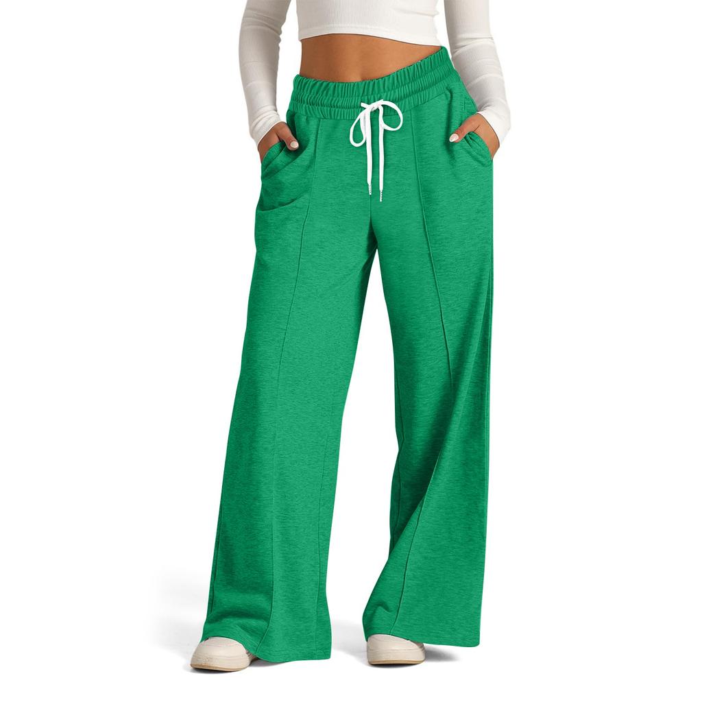 Women's High Waisted Wide Leg Sweatpants Casual Jogger Pants