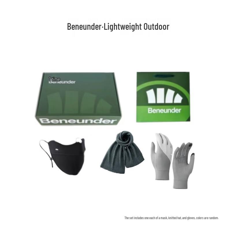 

Jiaoxia Winter Protection Set J (Mask, Shawl, Gloves) One Size