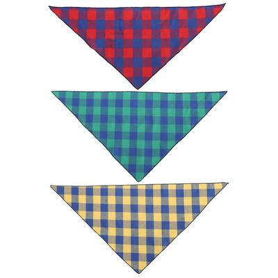 3ks Pet Dog Bandana Ručník na sliny Štěně Kočka Šátek na krk Obojek Trojcípý šátek Potřeby S