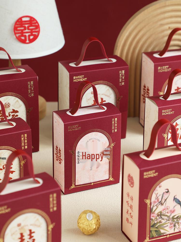 2025 New Style Wedding Candy Gift Box for Engagements