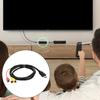 HDTV-kompatibles 3RCA-Umwandlungskabel PVC-geschirmtes Kabel unterstützt 1080P hochauflösendes Video-Audio-Gerät