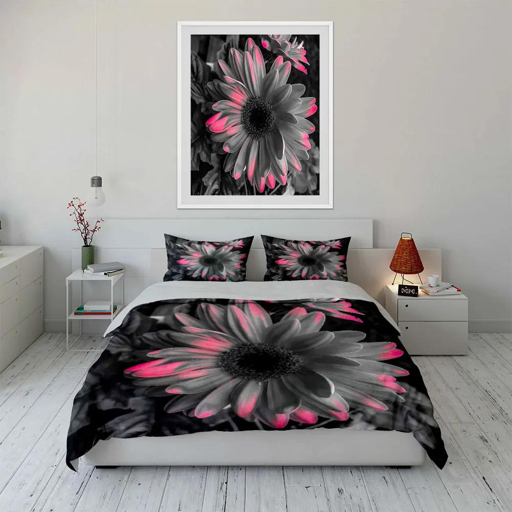 "Floral Art Print Set Decoration" Soft Comfortable Duvet Cover Bedding Set Included 1*Duvet Cover & 2*Pillowcases gift