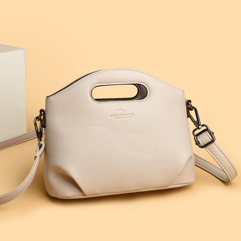 Această geantă crossbody elegantă, unică și de nișă cu un singur umăr este o geantă bucket la modă și casual, cu o senzație de înaltă calitate pentru femei.