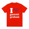 2026 HOT SALE Off Campus I LOVE Garrett Graham T-shirts Briar University Hockey T-shirt Men Women Clothing Fashion Cotton Short Sleeve T Shirt Tee Top