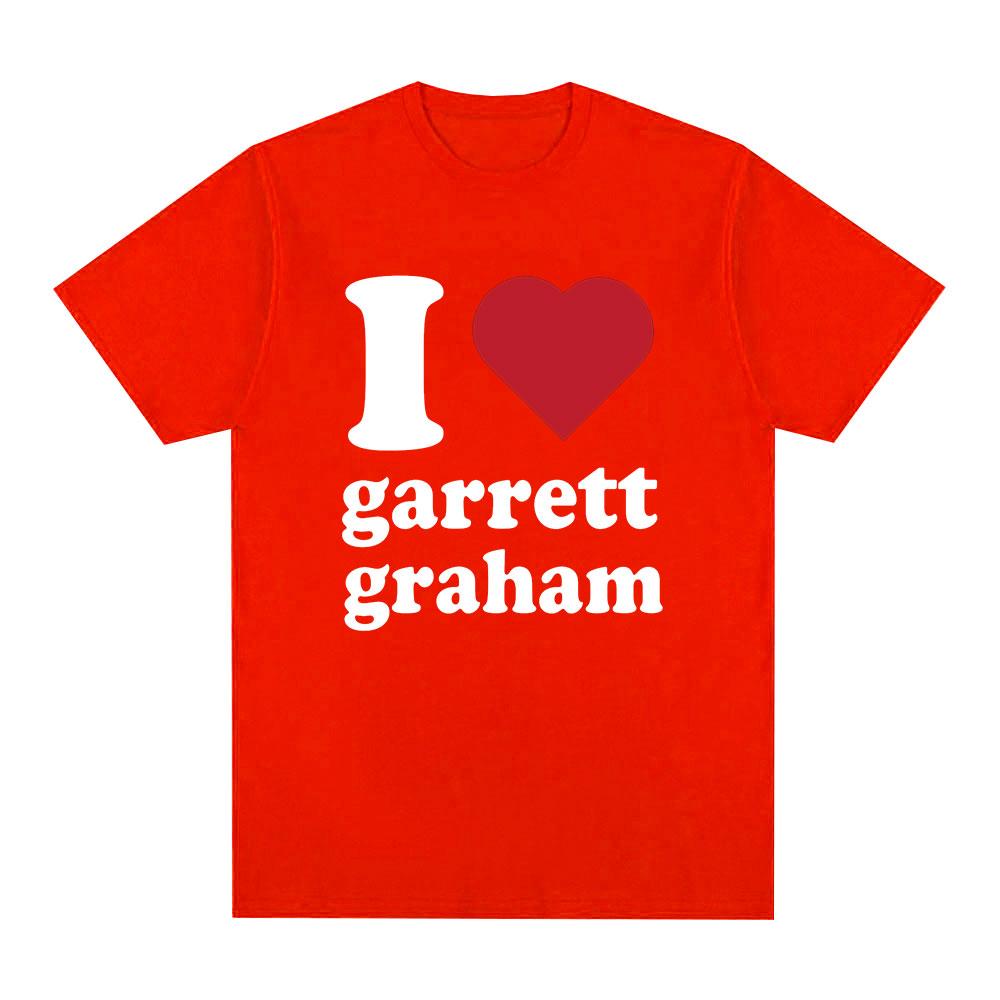 2026 HOT SALE Off Campus I LOVE Garrett Graham T-shirts Briar University Hockey T-shirt Men Women Clothing Fashion Cotton Short Sleeve T Shirt Tee Top