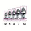 5 sizes, metal anal plug, beginner to expert, anal stimulation, couple adult sex toy, anal massage expansion toy, G-spot massage, sexual health