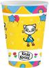 Paper Cups Kitten Cat Fairy Tale Kitten Birthday Party 250Ml 6Pcs.