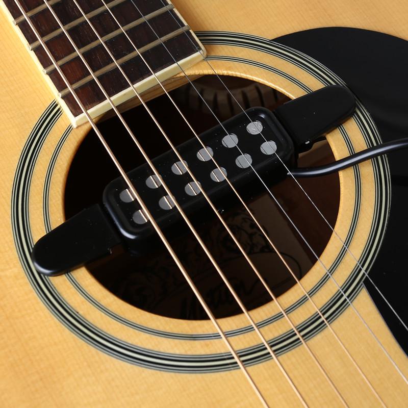 PO12 Acoustic Guitar Soundhole Pickup - No Installation Required EQ