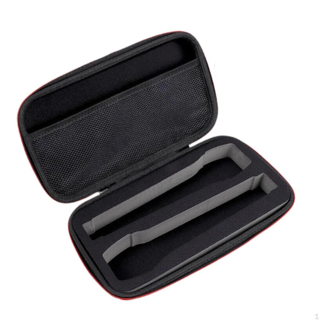 Storage Case Portable Hard EVA with Zipper Double Mic Bag Carry for Travel Business