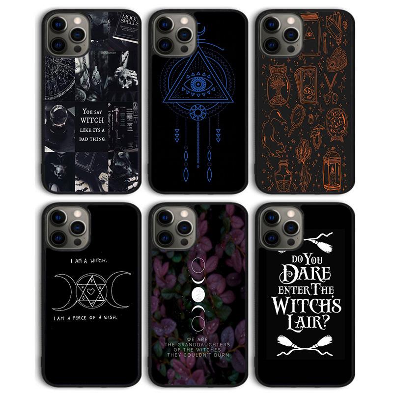 Witch Witchcraft Phone Case Back Cover for iPhone 17 Air 16 15 14 13 11 12 Pro Max Plus Shell Coque