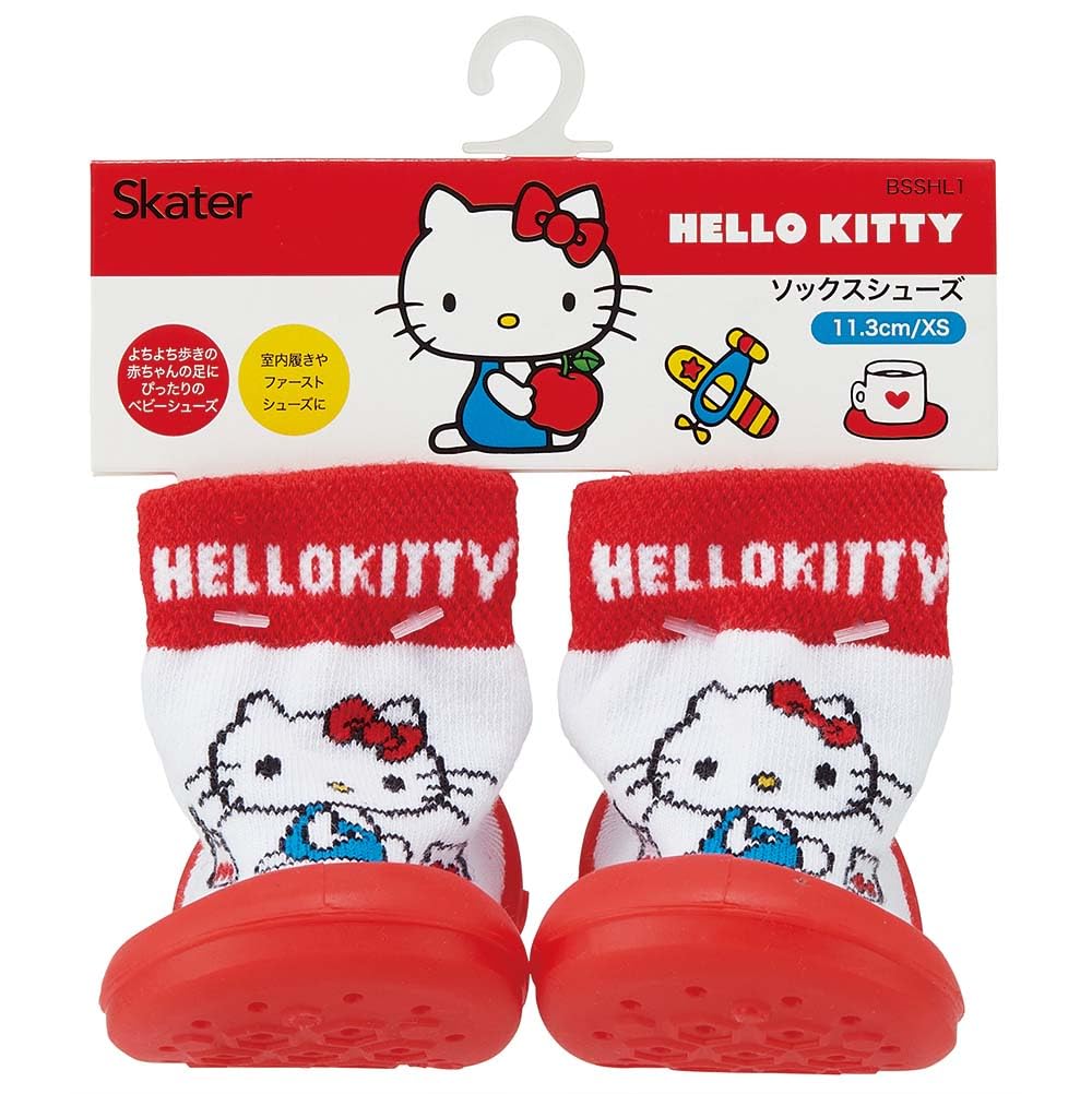 Pantofi șosetă skater XS Exterior Interior Pantofi pentru bebeluși Hello Kitty Sanrio 11,3 cm BSSHL1-A