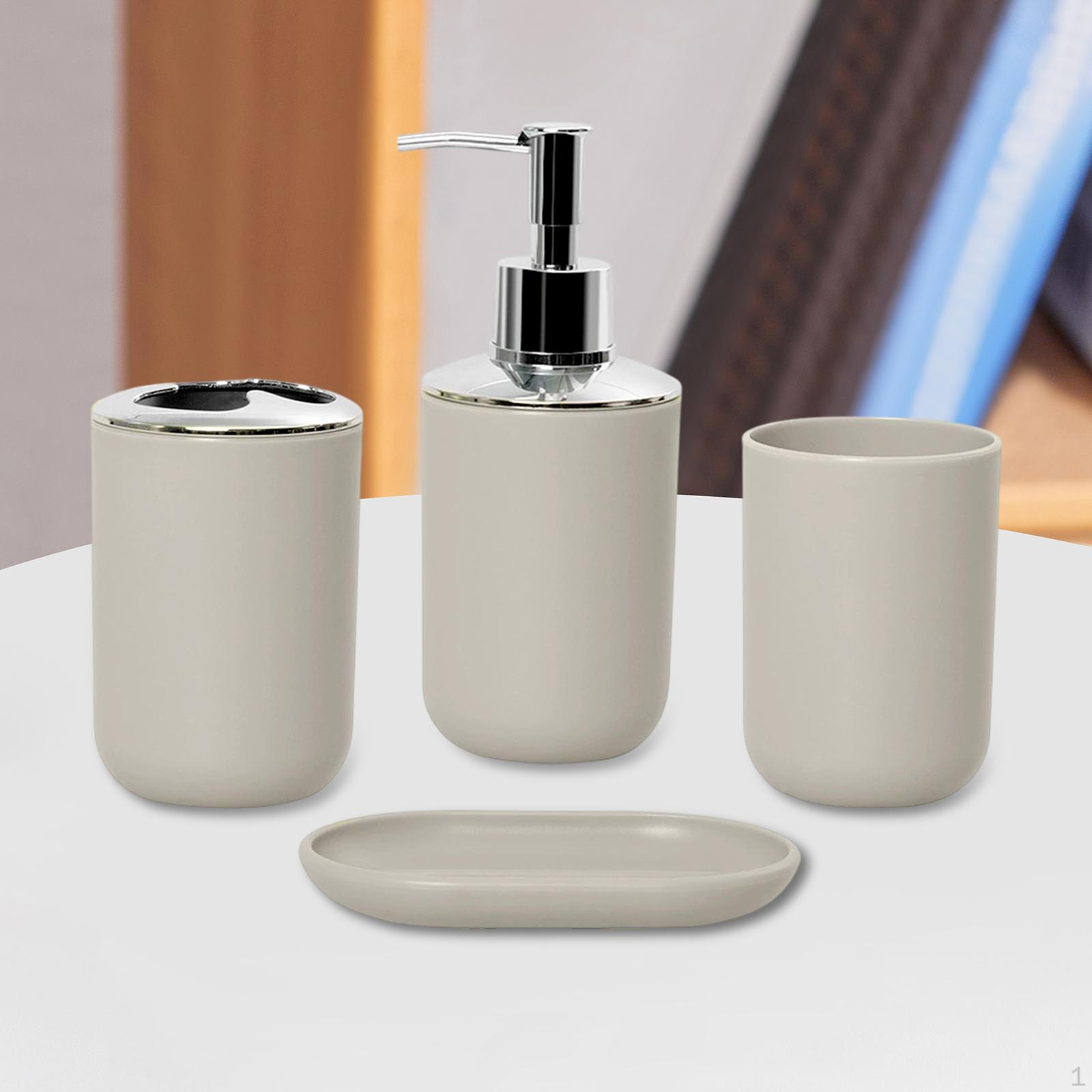 

Аксессуары для ванной комнаты, ополаскиватель для полости рта, современный подарок на новоселье, декоративный дозатор мыла хаки