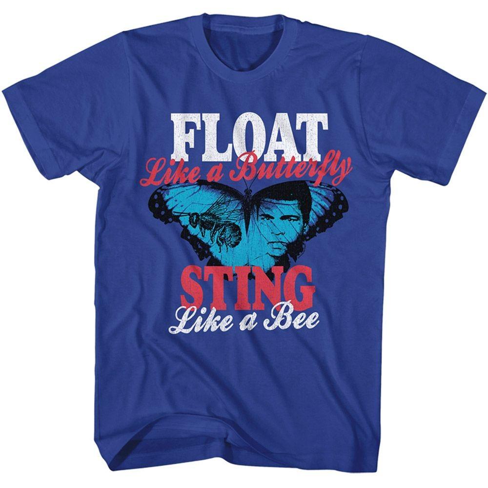 Muhammad Ali Float And Sting Royal Icon Shirt S