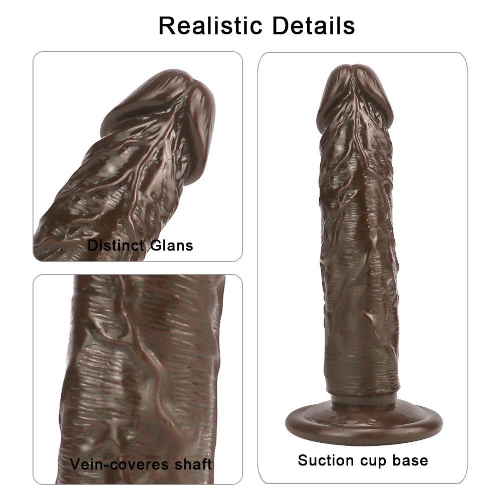 Brown Strap-On Dildo Harnesses Pant Pre-Ejaculation Vagina Plug Hollow Masturbation Inscrutable Penis Sex Toys for Lesbian Anal