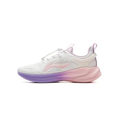 Li Ning Kids Fabric Comfortable Versatile Body Measurement Test Shock Absorption Rebound Low Top Running Shoes Men Running Shoes YKFV068-2