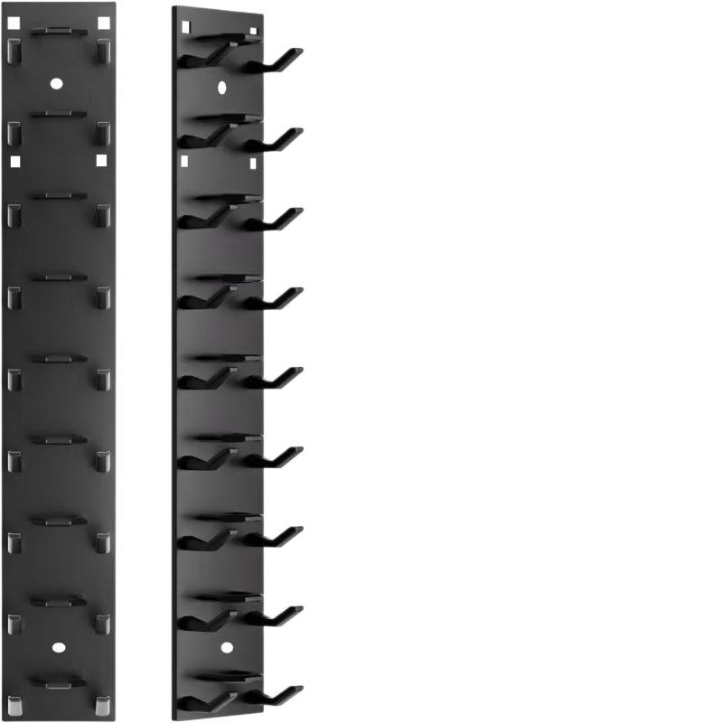 Punch-Free Wall-Mounted Baseball Cap Organizer with Double Hooks