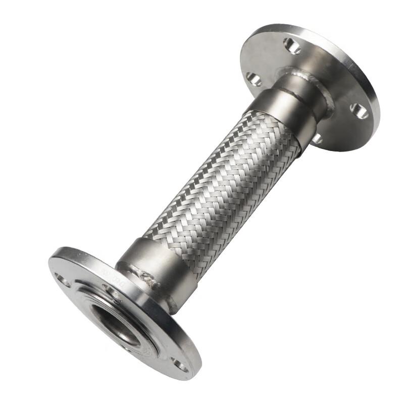 Weiruijia 304 Stainless Steel Flanged Metal Bellows Hose