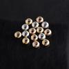 8mm Stainless Steel Adjustable Positioning Beads for DIY Bracelets