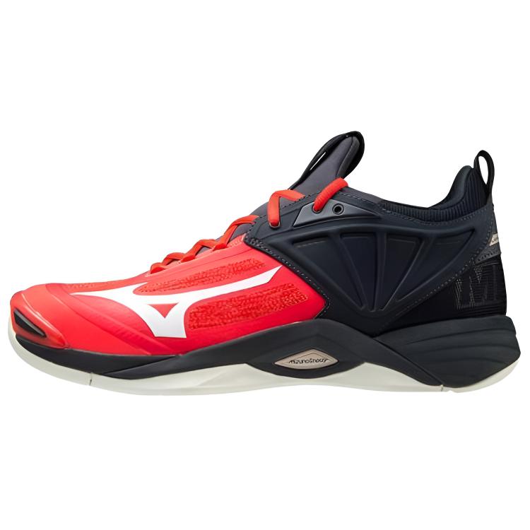 

Mizuno Wave Momentum2 Running Shoes Red/Black V1GA211263 46