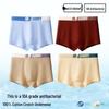 Men's Plus Size Pure Cotton Antibacterial Boxer Briefs - 100% Cotton Crotch