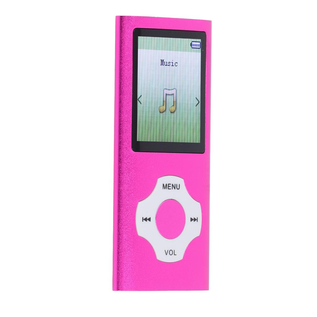 MP3 MP4 Music Player with 68GB Memory Card Support 128GB 1.8inch Digital Display E Book Reader Speaker HiFi Voice MP3