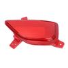 Rear Bumper Reflector Improve Driving Safety Waterproofing ABS Plastic Red Lens Bumper Reflector Cover
