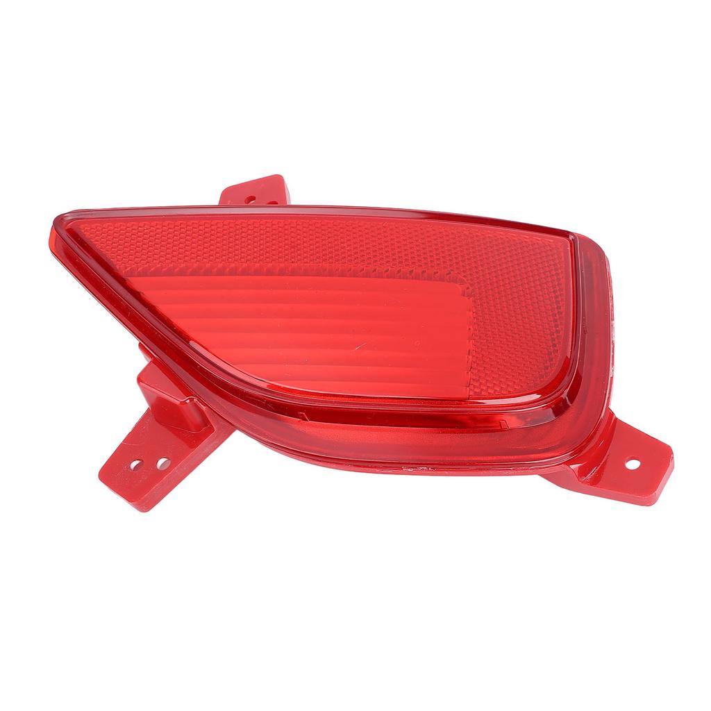 Rear Bumper Reflector Improve Driving Safety Waterproofing ABS Plastic Red Lens Bumper Reflector Cover