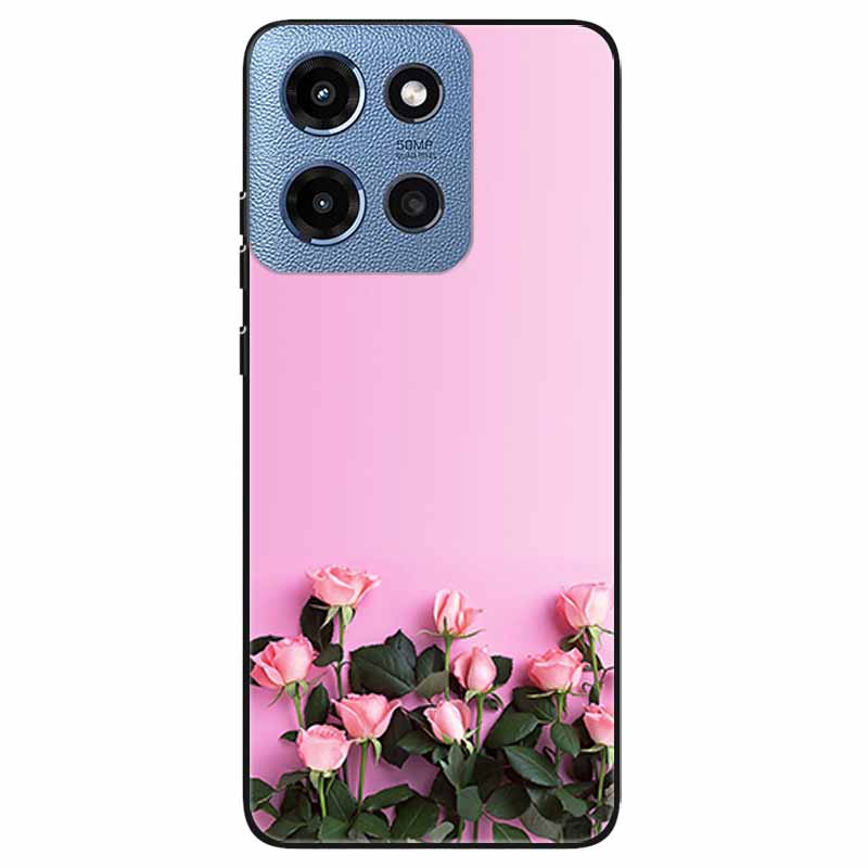 Phone Cases for Moto G 2025 5G Case Flowers Printing Silicone TPU Soft Covers for Motorola Moto G 2025 Back Shell For Moto G 5G